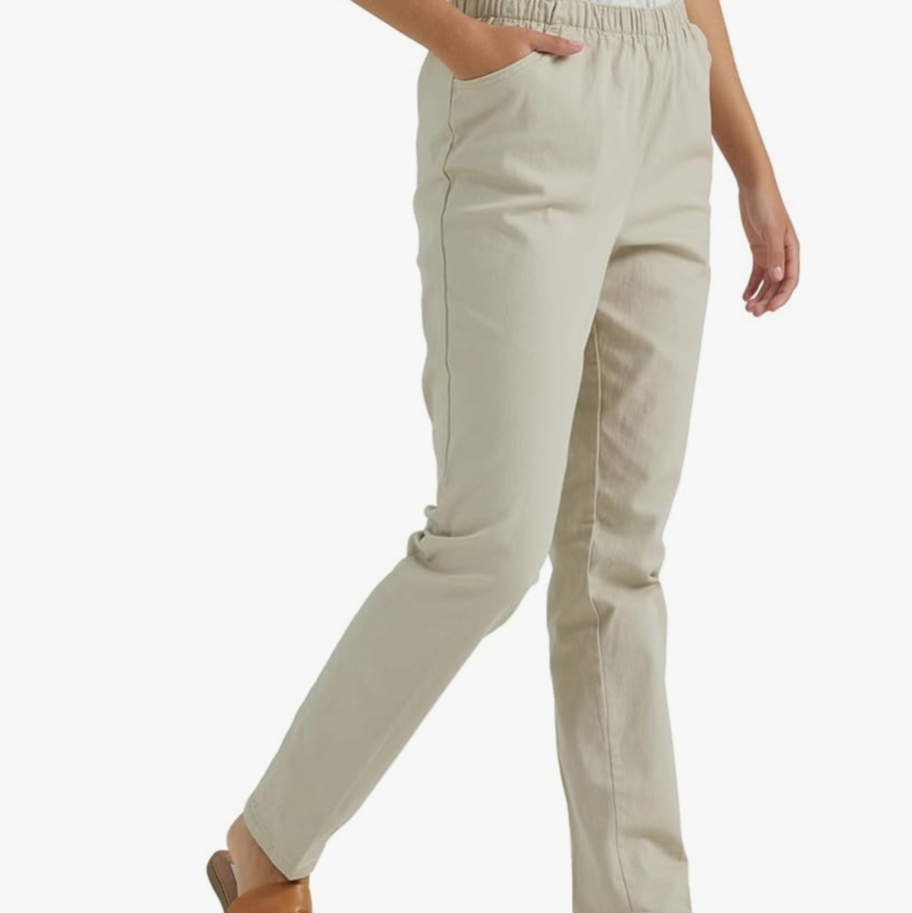 chic khaki pants - Picture 2 of 4